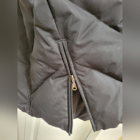 Perry Ellis Full Length Down Coat - Picture 5 of 5